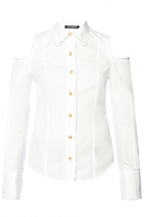 Denuded shoulder shirt, zdjęcie 1 Denuded shoulder shirt od Balmain